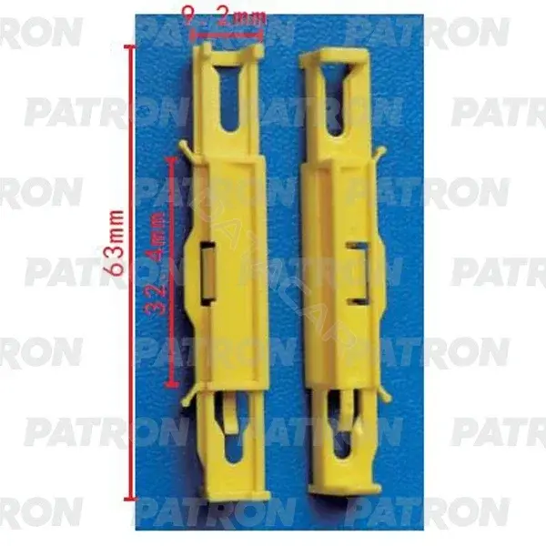 Клипсы, фиксаторы, зажимы PATRON P37-2124