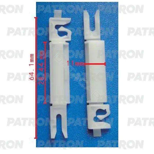 Клипсы, фиксаторы, зажимы PATRON P37-2126