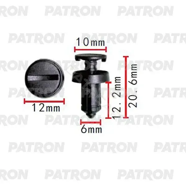 Клипсы, фиксаторы, зажимы PATRON P37-2131