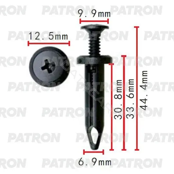 Клипсы, фиксаторы, зажимы PATRON P37-2291