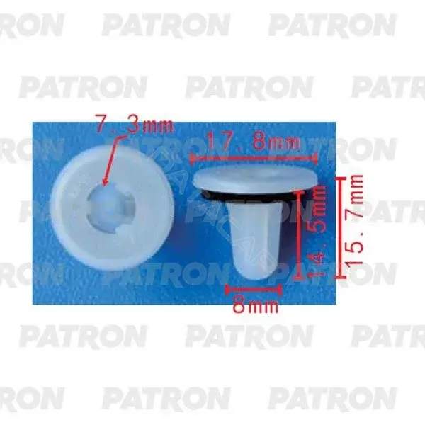 Клипсы, фиксаторы, зажимы PATRON P37-2293