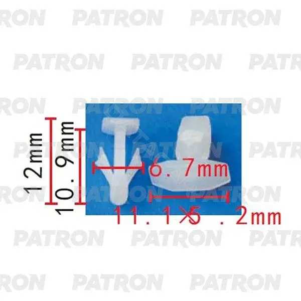 Клипсы, фиксаторы, зажимы PATRON P37-2295