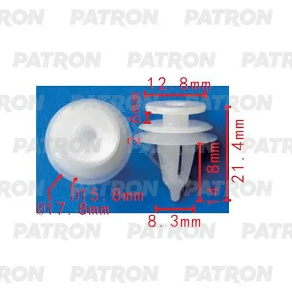 Клипсы, фиксаторы, зажимы PATRON P37-2311