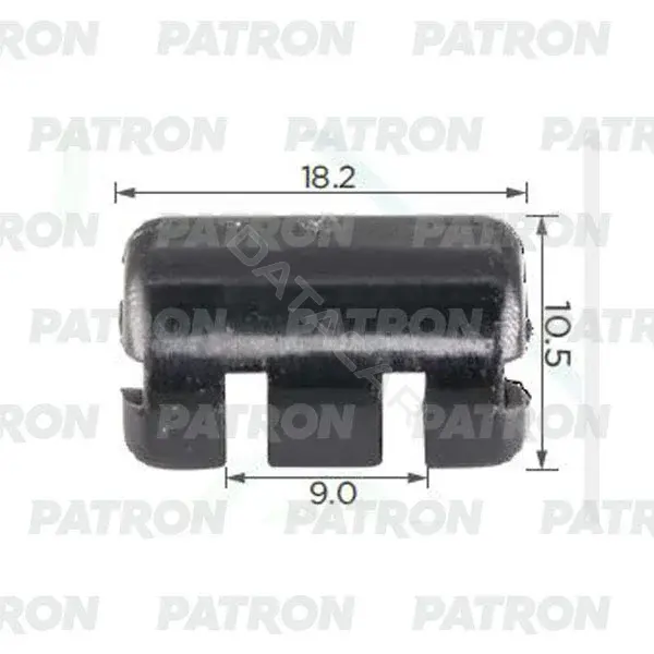 Клипсы, фиксаторы, зажимы PATRON P37-2328