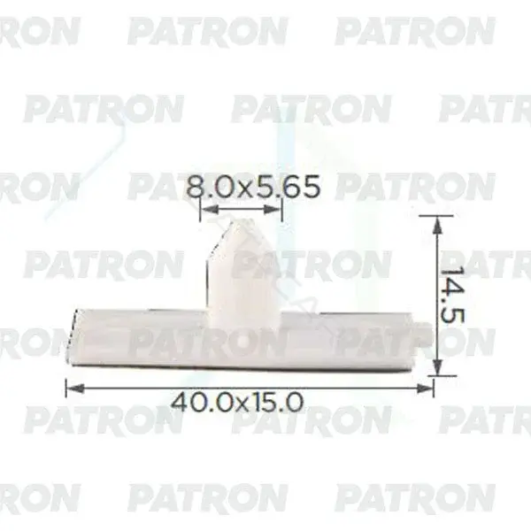 Клипсы, фиксаторы, зажимы PATRON P37-2360