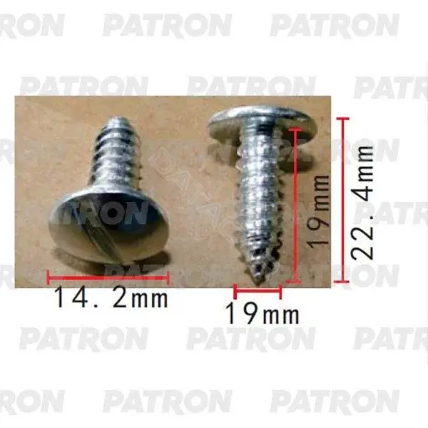 Клипсы, фиксаторы, зажимы PATRON P37-2196