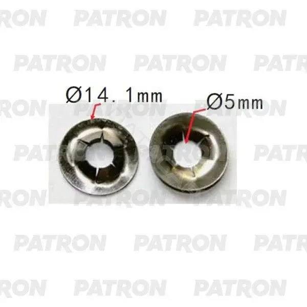 Клипсы, фиксаторы, зажимы PATRON P37-2317