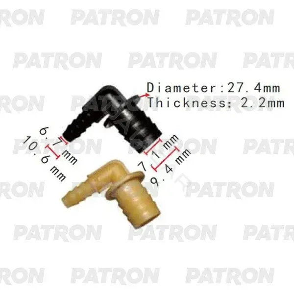 Клипсы, фиксаторы, зажимы PATRON P37-2071