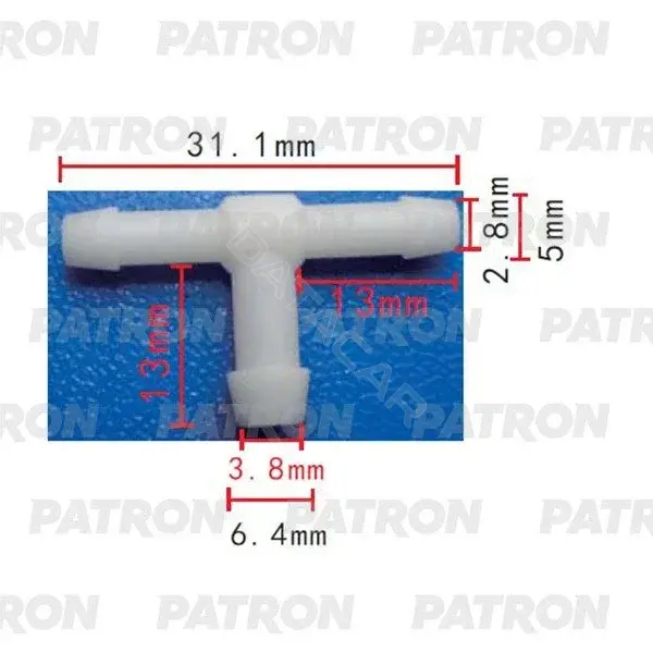 Клипсы, фиксаторы, зажимы PATRON P37-2083