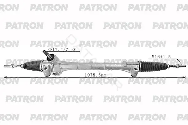 Рулевая рейка PATRON PSG3248