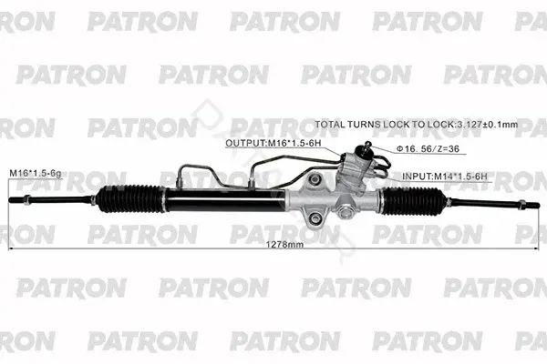 Рулевая рейка PATRON PSG3266
