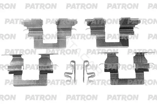 Ремкомплект тормозных колодок PATRON PSRK1423