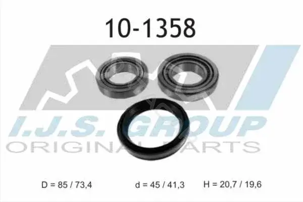Подшипник ступицы IJS GROUP 10-1358