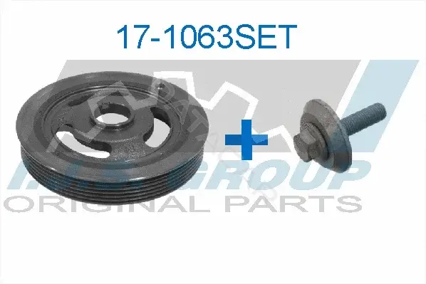 Шкив коленвала IJS GROUP 17-1063SET