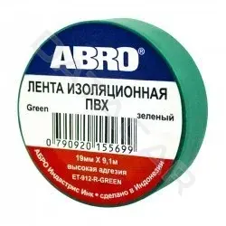 Изолента, клейкая лента, скотч ABRO ET-912G