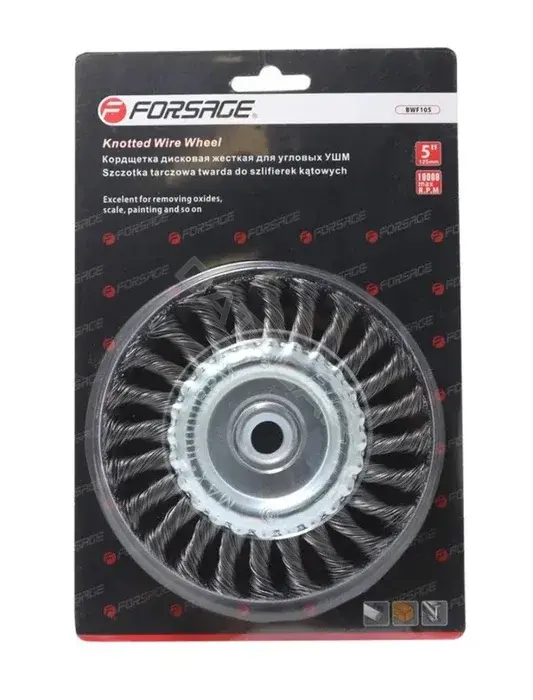 Щетки для Болгарок, Дрелей и Прямых шлифмашин FORSAGE F-BWF106