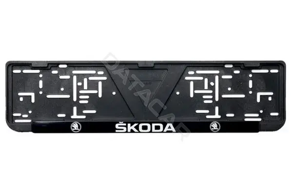 Номерные рамки FORTUNA RAMKA-SKODA