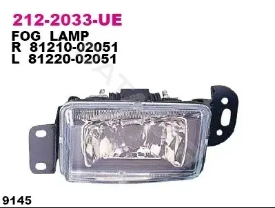 Противотуманные фары DEPO 212-2033R-UE