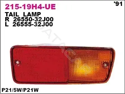 Задние фонари DEPO 215-19H4L-UE