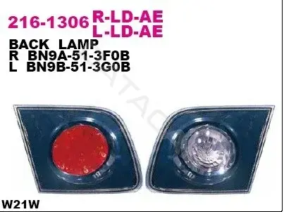Задние фонари DEPO 216-1306L-LD-AE