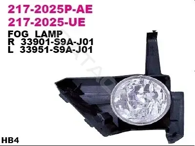 Противотуманные фары DEPO 217-2025R-UE