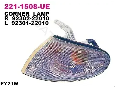Поворотник DEPO 221-1508L-UE