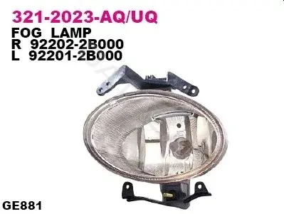 Противотуманные фары DEPO 321-2023L-UQ