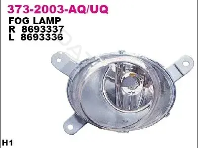 Противотуманные фары DEPO 373-2003R-UQ
