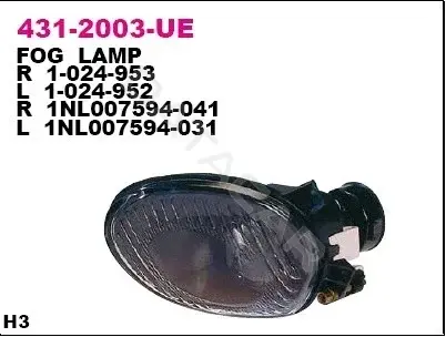 Противотуманные фары DEPO 431-2003L-UE