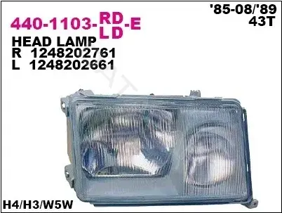 Фары DEPO 440-1103L-LD-E