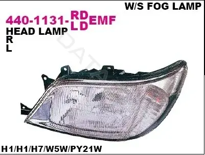 Фары DEPO 440-1131L-LDEMF