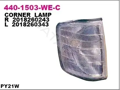 Поворотник DEPO 440-1503R-WE-C