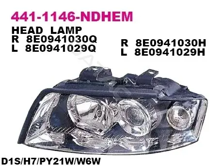 Фары DEPO 441-1146L-NDHEM