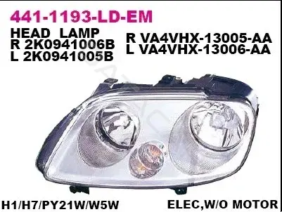 Фары DEPO 441-1193R-LD-EM