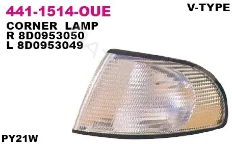 Поворотник DEPO 441-1514ROUE