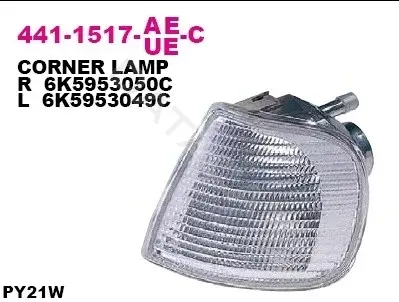 Поворотник DEPO 441-1517L-UE-C