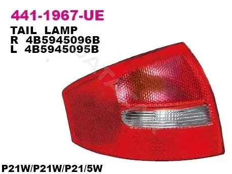 Задние фонари DEPO 441-1967L-UE