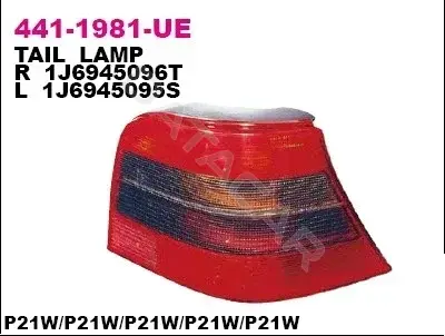 Задние фонари DEPO 441-1981R-UE