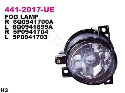 Противотуманные фары DEPO 441-2017R-UE