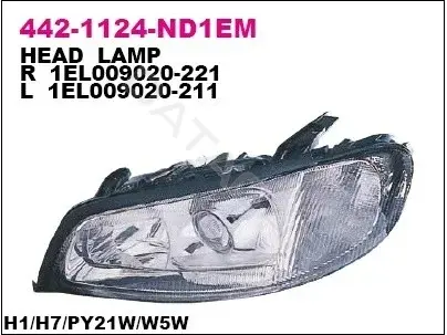 Фары DEPO 442-1124L-LD1EM