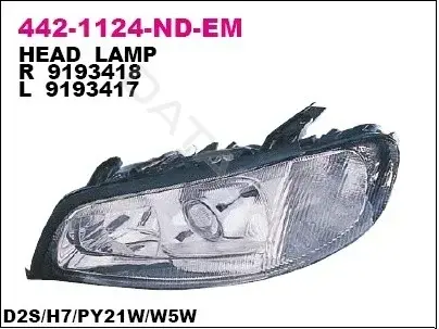 Фары DEPO 442-1124R-ND-EM