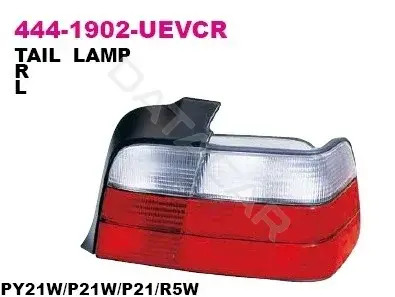 Задние фонари DEPO 444-1902R-UEVCR