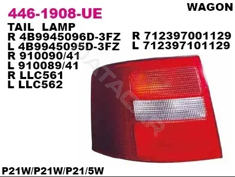 Задние фонари DEPO 446-1908R-UE