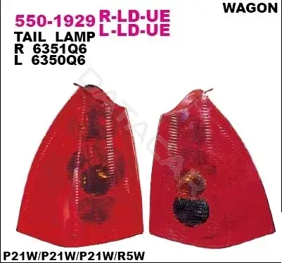 Задние фонари DEPO 550-1929R-LD-UE