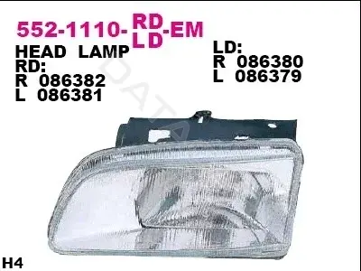Фары DEPO 552-1110L-LD-EM