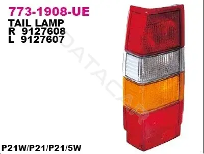 Задние фонари DEPO 773-1908L-UE