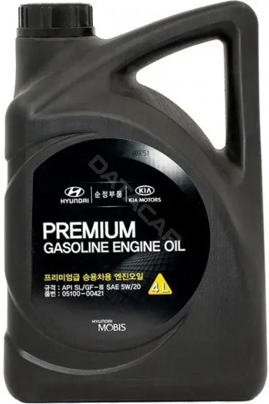 Масло моторное HYUNDAI/KIA/MOBIS 05100-00421