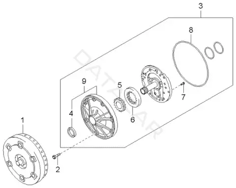 Сальник коленвала HYUNDAI/KIA/MOBIS 452754A010