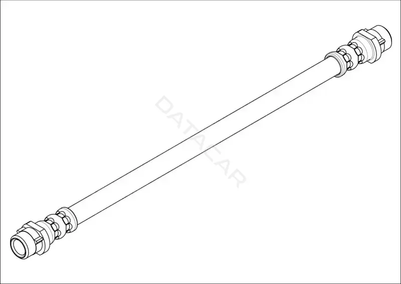 Тормозные шланги K&K FT1624