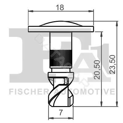 Защита двигателя FA1/FISCHER 11-40088.10